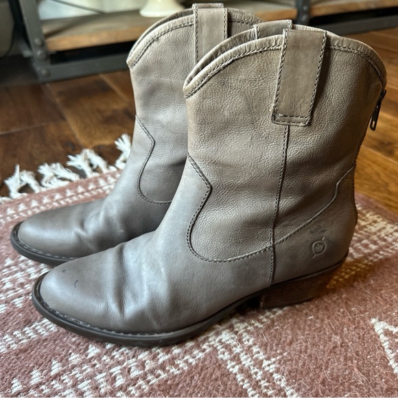 Born Taupe Ankle Boots - Picture 1 of 14
